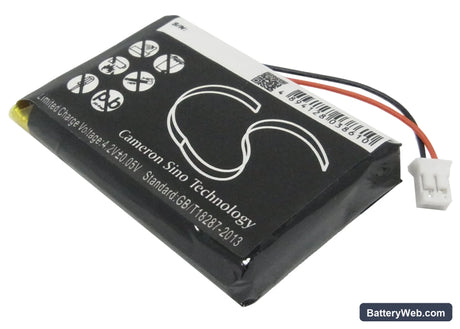 Pure Digital Pocket DAB1500 Replacement Battery, 3.7V, 1800mAh, Li-Polymer 3