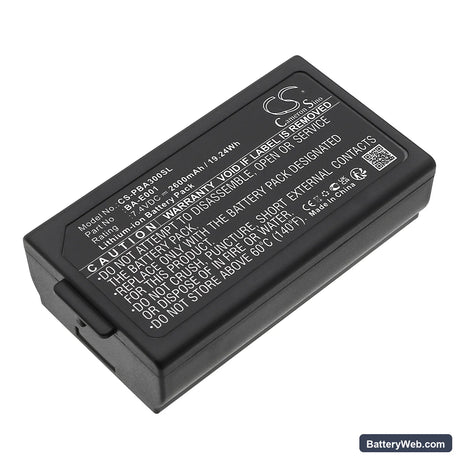 Brother PT-E300 Replacement Battery, 7.4V, 2600mAh, Li-ion 1