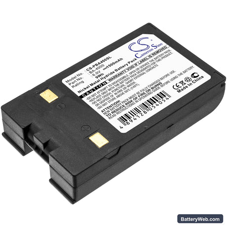 Brother Superpower Note PN4400 Replacement Battery, 6V, 1500mAh, Ni-MH 1
