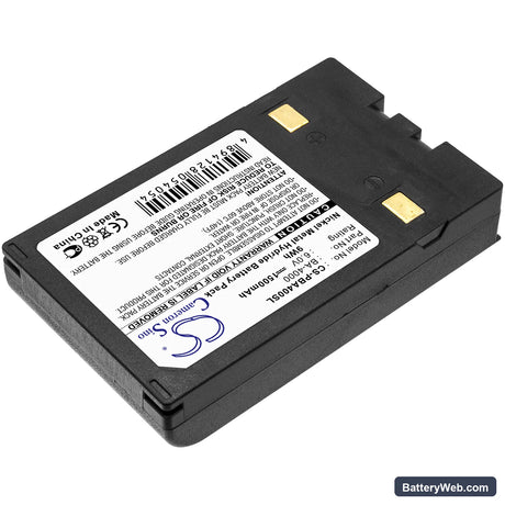 Brother Superpower Note PN4400 Replacement Battery, 6V, 1500mAh, Ni-MH 2