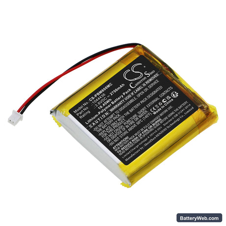 Pyle PPBCM6 Replacement Battery, 3.8V, 2750mAh, Li-Polymer 1