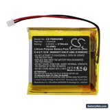 Pyle PPBCM6 Replacement Battery, 3.8V, 2750mAh, Li-Polymer 3