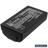 Brother RJ-2030 Replacement Battery, 7.4V, 2600mAh, Li-ion 2