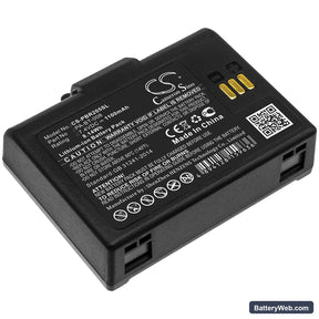 Brother RJ-2035B Replacement Battery, 7.4V, 1100mAh, Li-ion 1