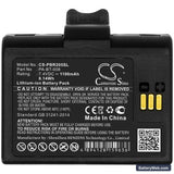 Brother RJ-2035B Replacement Battery, 7.4V, 1100mAh, Li-ion 3