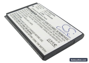 AudioVox Shuttle Replacement Battery, 3.7V, 650mAh, Li-ion 1