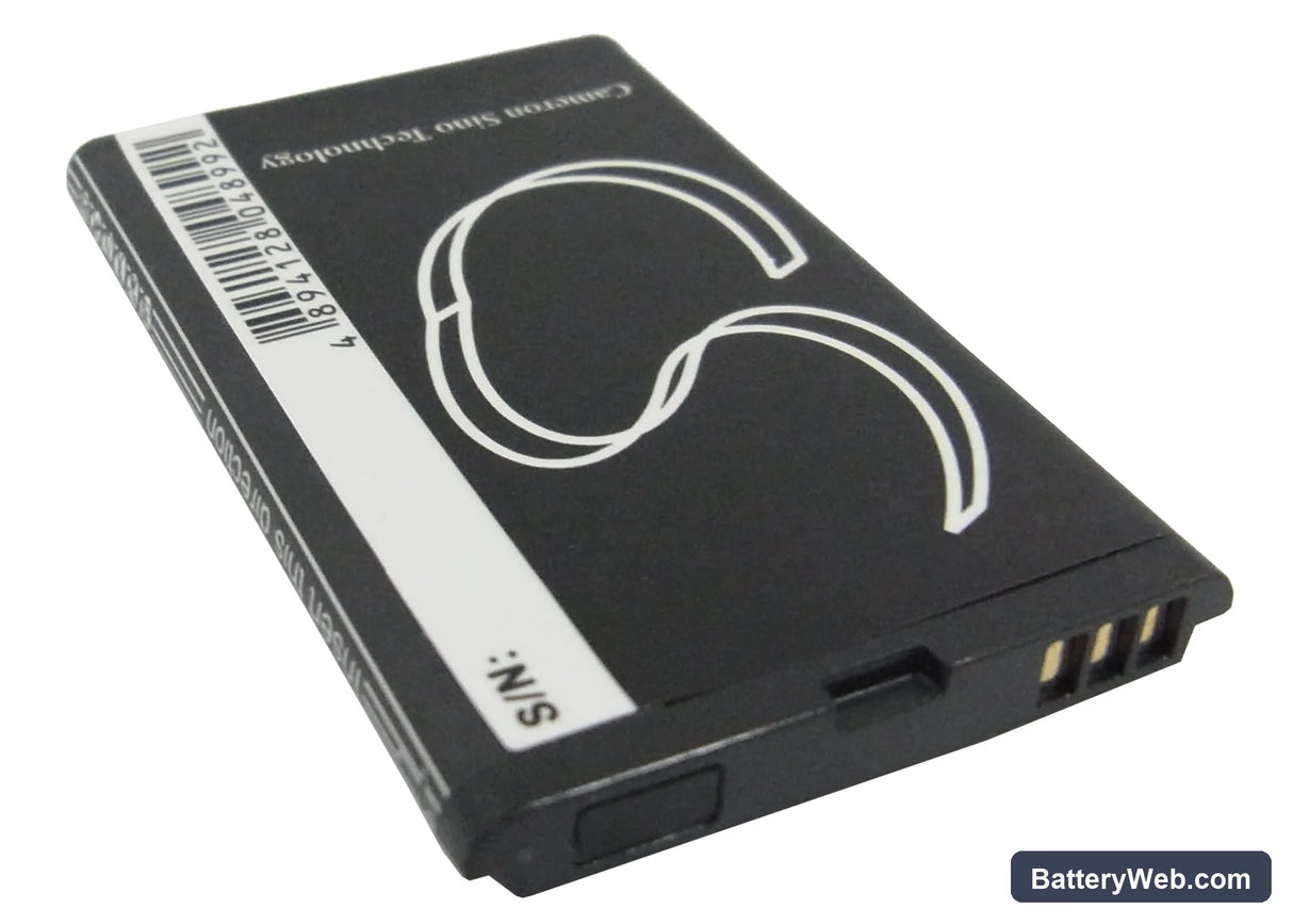 AudioVox Shuttle Replacement Battery, 3.7V, 650mAh, Li-ion 3