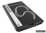 AudioVox Shuttle Replacement Battery, 3.7V, 650mAh, Li-ion 3