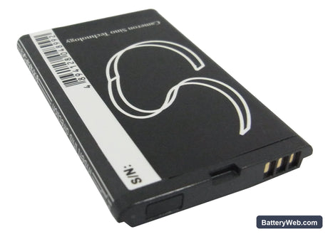 AudioVox Shuttle Replacement Battery, 3.7V, 650mAh, Li-ion 3