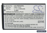 AudioVox Shuttle Replacement Battery, 3.7V, 650mAh, Li-ion 5
