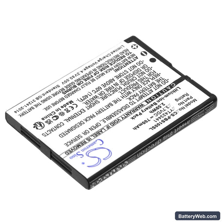 Peterson BBS-1 Replacement Battery, 3.7V, 700mAh, Li-ion 2