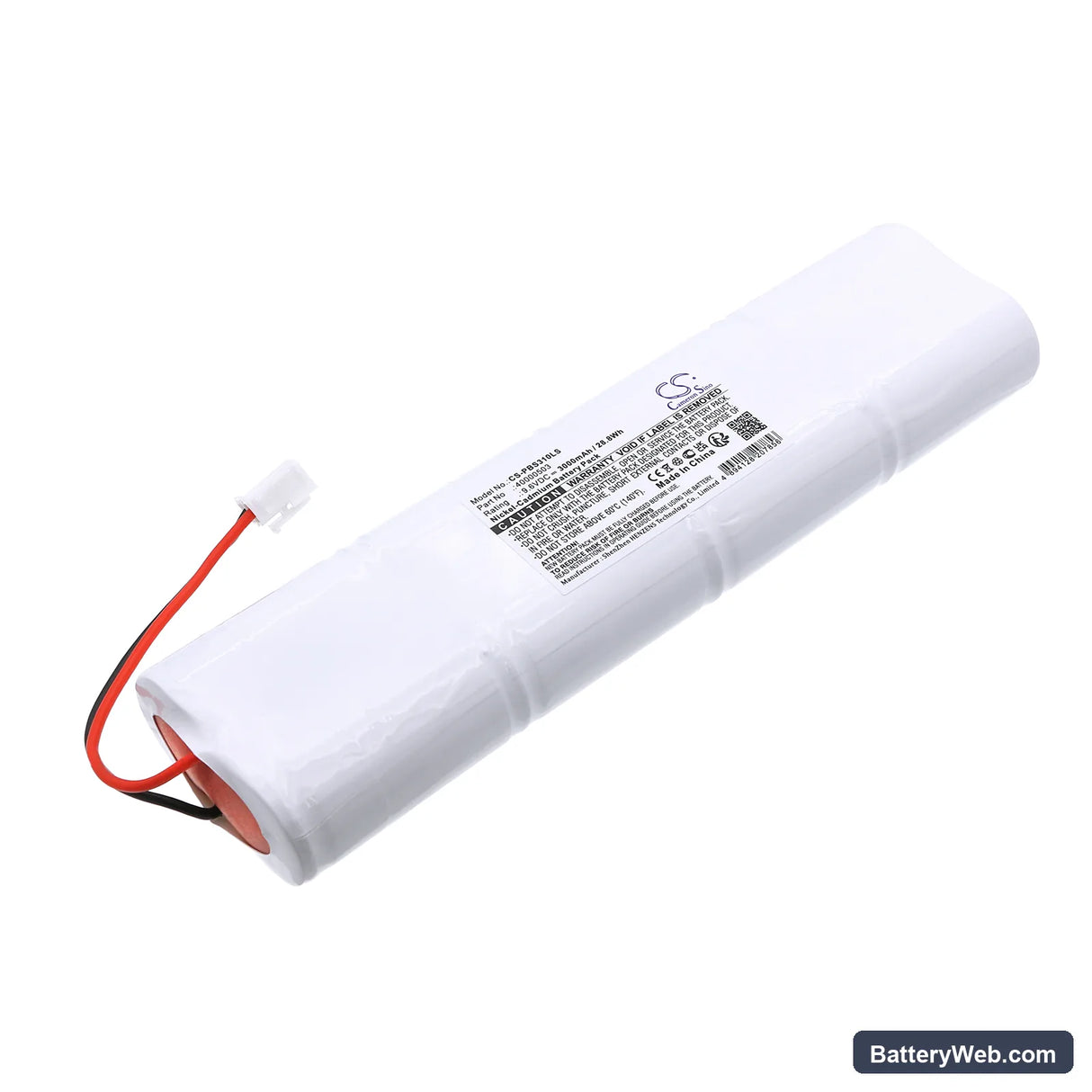 Philips Bodine BSL310SB Replacement Battery, 9.6V, 3000mAh, Ni-CD 1