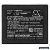 Brother TD-2120N Replacement Battery, 14.4V, 2600mAh, Li-ion 5