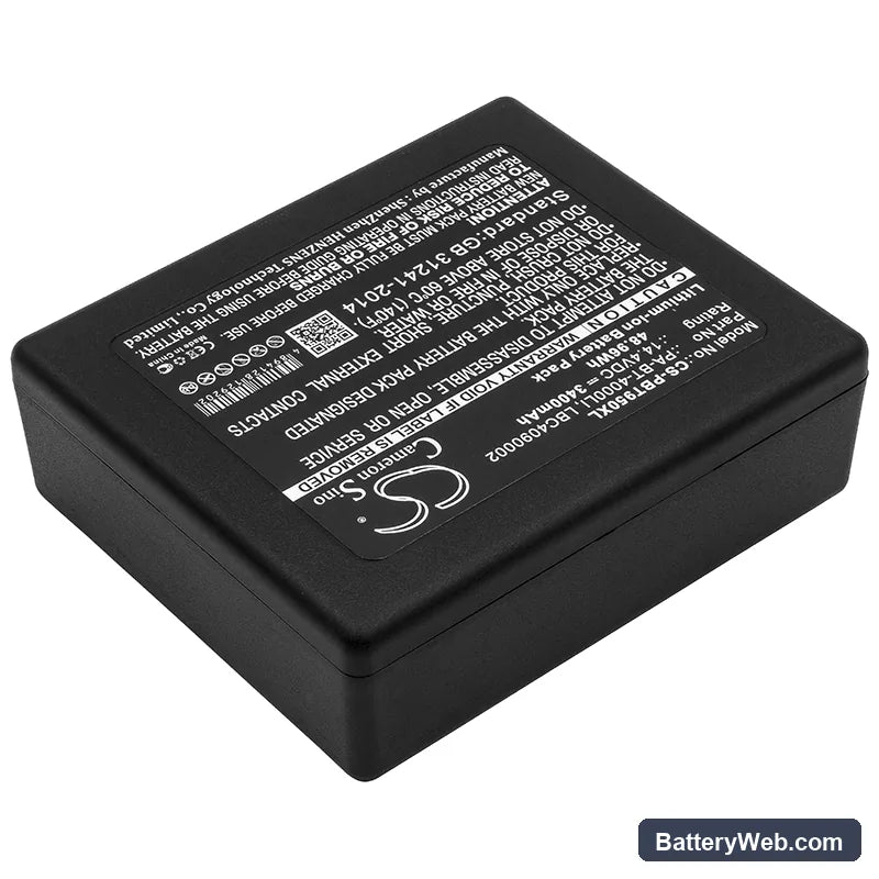 Brother TD-2120N Replacement Battery, 14.4V, 3400mAh, Li-ion 2