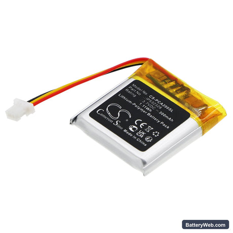 Phonak Compilot Air II Replacement Battery, 3.7V, 300mAh, Li-Polymer 1
