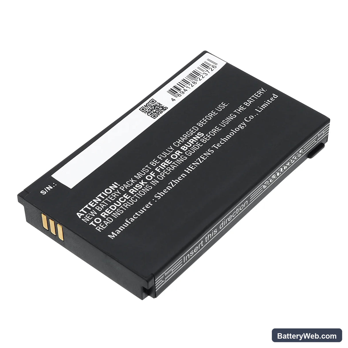 PCE Instruments Colorimeter PCE-CSM 10 Replacement Battery, 3.7V, 3500mAh, Li-Polymer 3