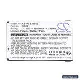 PCE Instruments Colorimeter PCE-CSM 10 Replacement Battery, 3.7V, 3500mAh, Li-Polymer 5