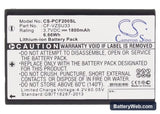 Panasonic Toughbook CF-P2 Replacement Battery, 3.7V, 1800mAh, Li-ion 5