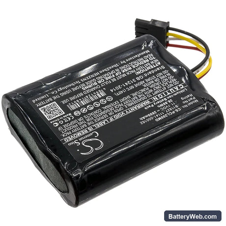 Physio-Control LifePak 20 Defibrillato Replacement Battery, 11.1V, 2600mAh, Li-ion 2