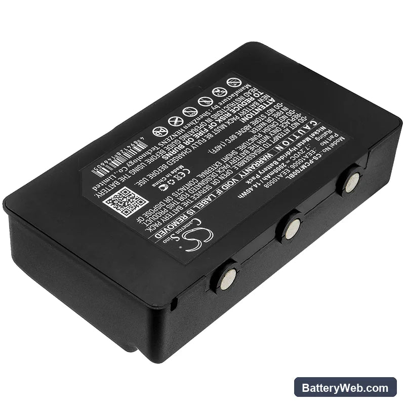 Palfinger Palcom P7 Replacement Battery, 7.2V, 2000mAh, Ni-MH 2