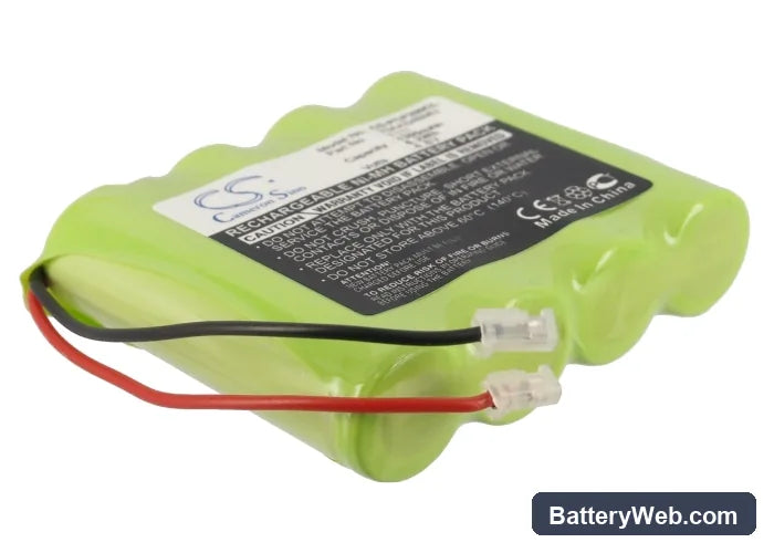 Cobra CP200 Replacement Battery, 4.8V, 1300mAh, Ni-MH 1