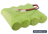 Cobra CP200 Replacement Battery, 4.8V, 1300mAh, Ni-MH 3