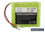 Cobra CP200 Replacement Battery, 4.8V, 1300mAh, Ni-MH 5