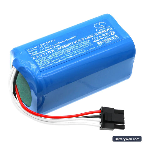 ROVUS BL500N Replacement Battery, 14.8V, 3400mAh, Li-ion 1
