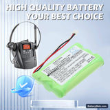 Plantronics CT11 Replacement Battery, 3.6V, 850mAh, Ni-MH 6