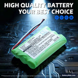 Plantronics CT11 Replacement Battery, 3.6V, 850mAh, Ni-MH 7