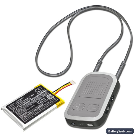 Phonak ComPilot Replacement Battery, 3.7V, 300mAh, Li-Polymer 6