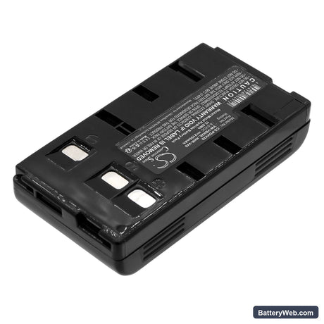 Philips M-640 Replacement Battery, 6V, 2100mAh, Ni-MH 2