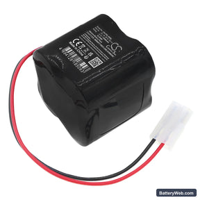 Panic Door BP6 Replacement Battery, 6V, 5500mAh, Alkaline 1