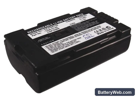 Panasonic AG-DVC15 Replacement Battery, 7.4V, 1100mAh, Li-ion 2