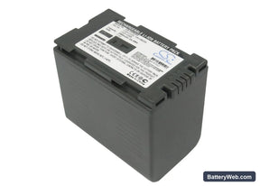 Panasonic AG-DVC15 Replacement Battery, 7.4V, 3300mAh, Li-ion 1