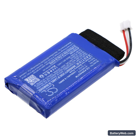 President Randy 3 Replacement Battery, 7.4V, 1200mAh, Li-ion 2