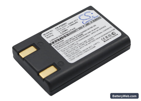 Panasonic Lumix DMC-F7-B Replacement Battery, 3.7V, 700mAh, Li-ion 2