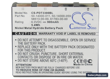 Sokkia SDR33 Replacement Battery, 6V, 900mAh, Ni-MH 5