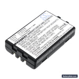 Symbol PDT8100 Replacement Battery, 3.7V, 2000mAh, Li-ion 1