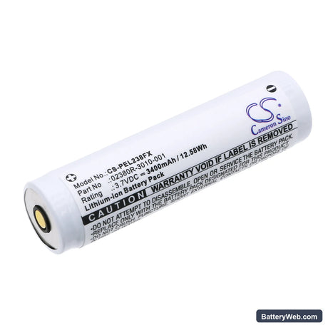 Pelican 7610 Tactical Flashlight Replacement Battery, 3.7V, 3400mAh, Li-ion 1
