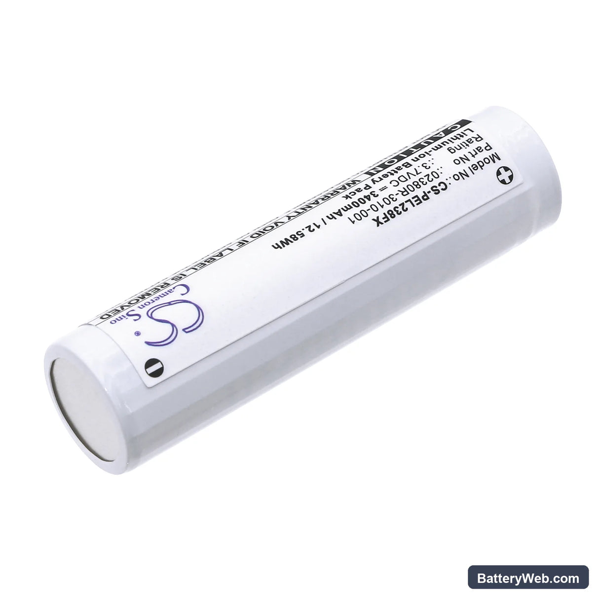 Pelican 7610 Tactical Flashlight Replacement Battery, 3.7V, 3400mAh, Li-ion 2