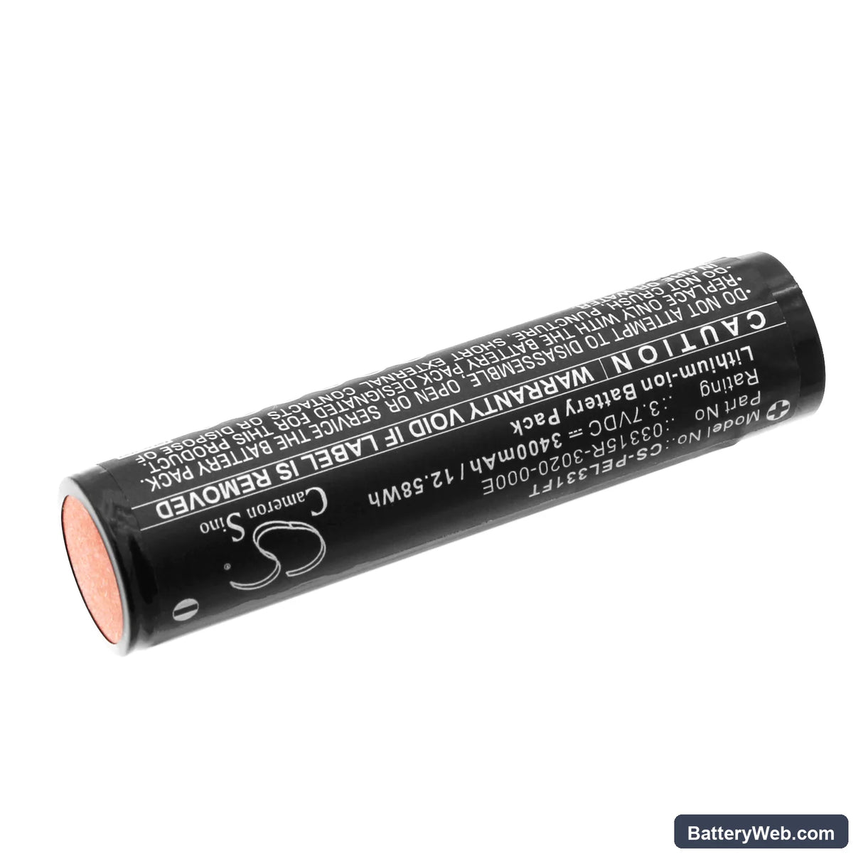 Peli 3315RZ1 Replacement Battery, 3.7V, 3400mAh, Li-ion 2