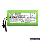 Pelican 9415Z0 LED Latern Zone 0 Replacement Battery, 4.8V, 8000mAh, Ni-MH 3