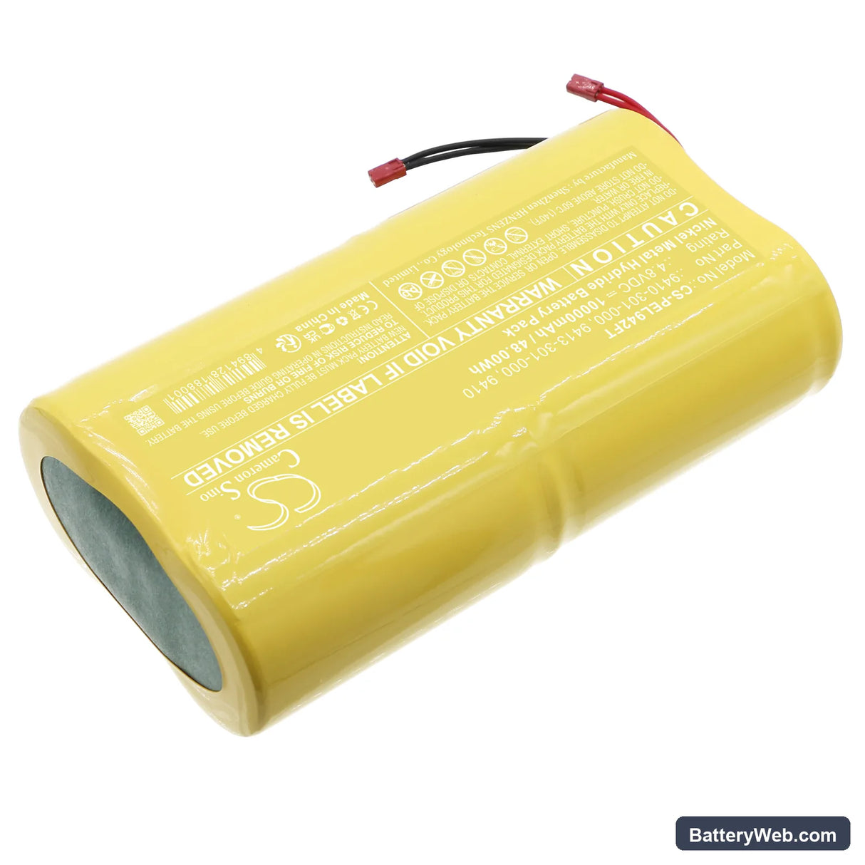 Pelican 9410 Replacement Battery, 4.8V, 10000mAh, Ni-MH 2