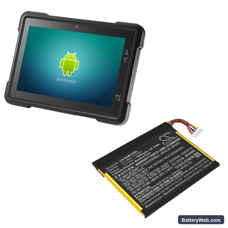 ParTner EM-100 Replacement Battery, 3.7V, 7600mAh, Li-Polymer 6
