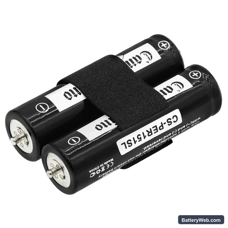 Panasonic ER-1510 Replacement Battery, 1.2V, 2000mAh, Ni-MH 2