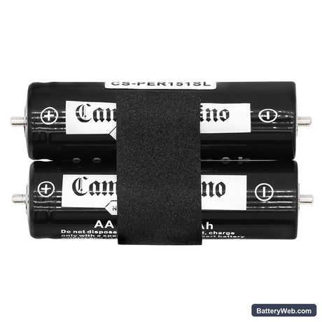 Panasonic ER-1510 Replacement Battery, 1.2V, 2000mAh, Ni-MH 3