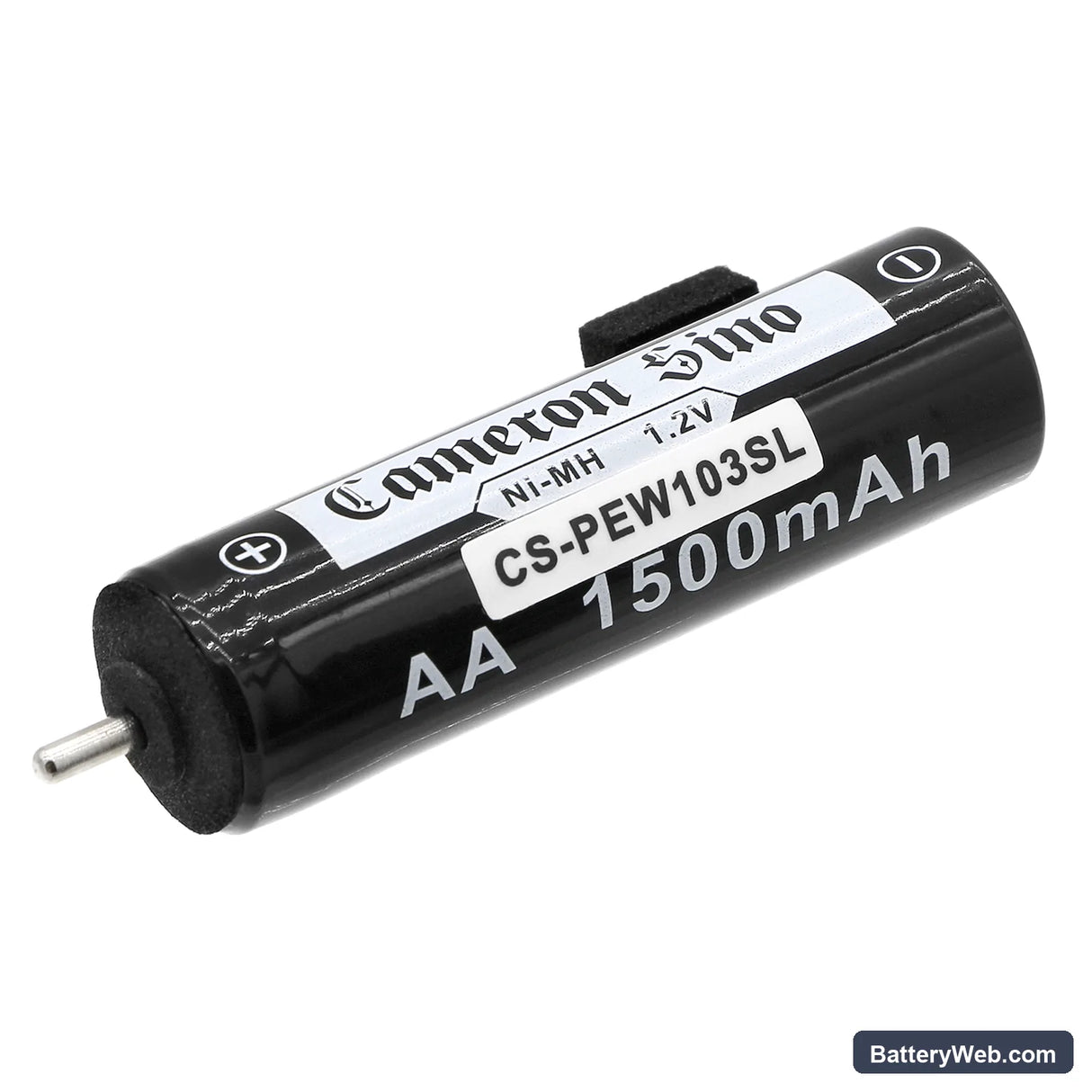 Panasonic EW 1411 Replacement Battery, 1.2V, 1500mAh, Ni-MH 1