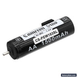 Panasonic EW 1411 Replacement Battery, 1.2V, 1500mAh, Ni-MH 1