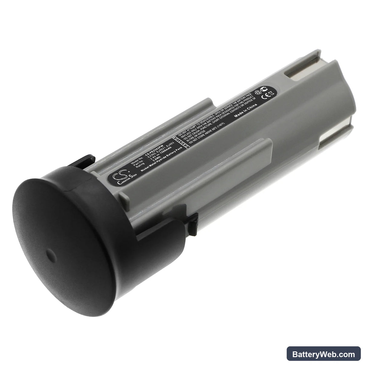 Panasonic EZ502 Replacement Battery, 2.4V, 1500mAh, Ni-MH 1